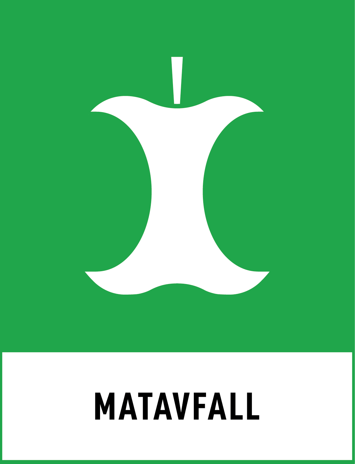 Miljödekal- Matavfall