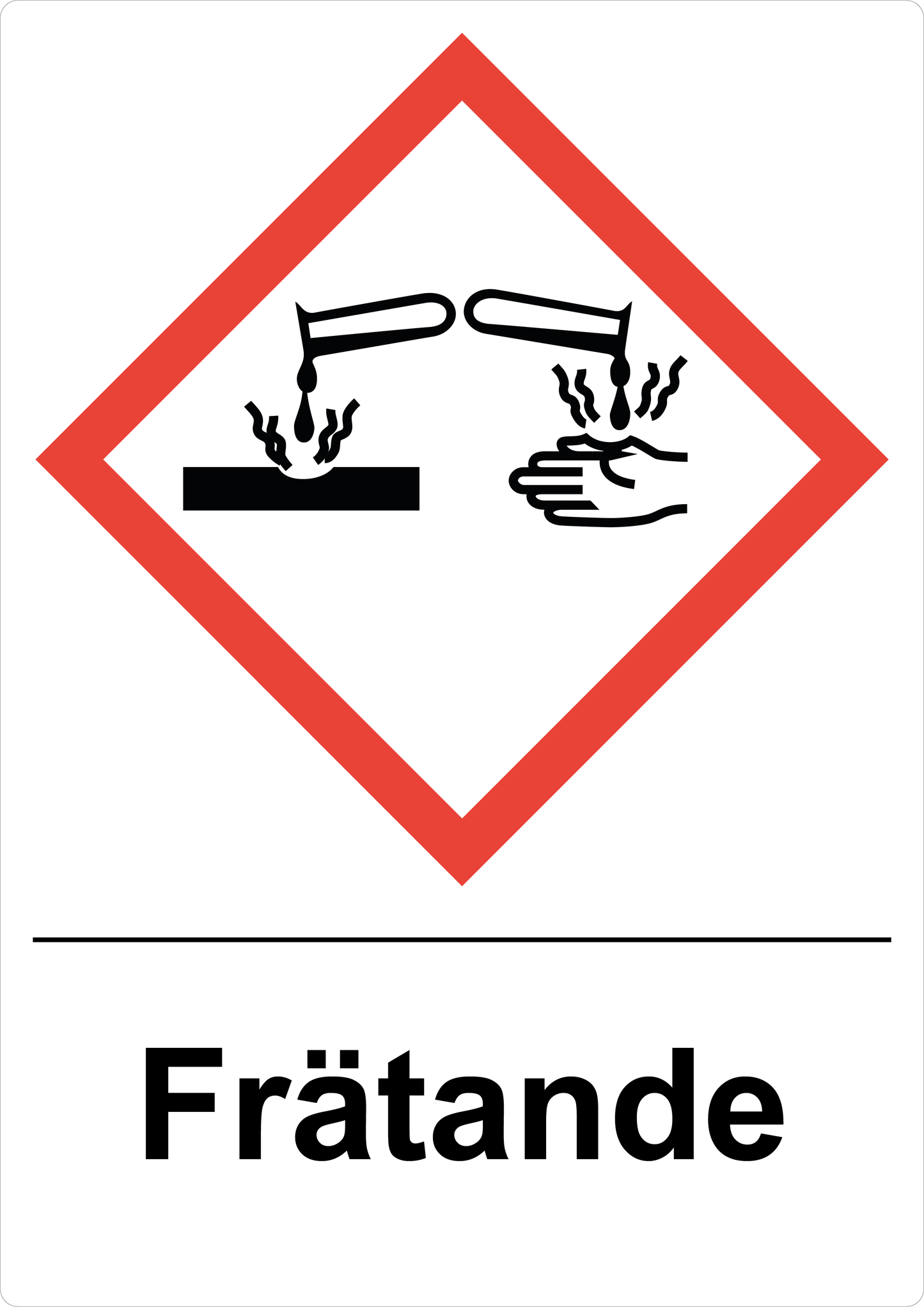 Frätande