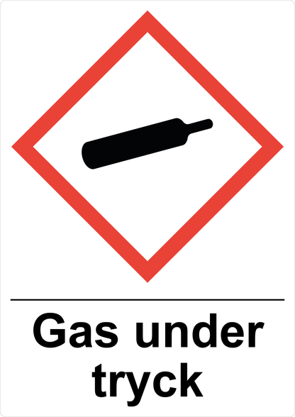 Gas under tryck
