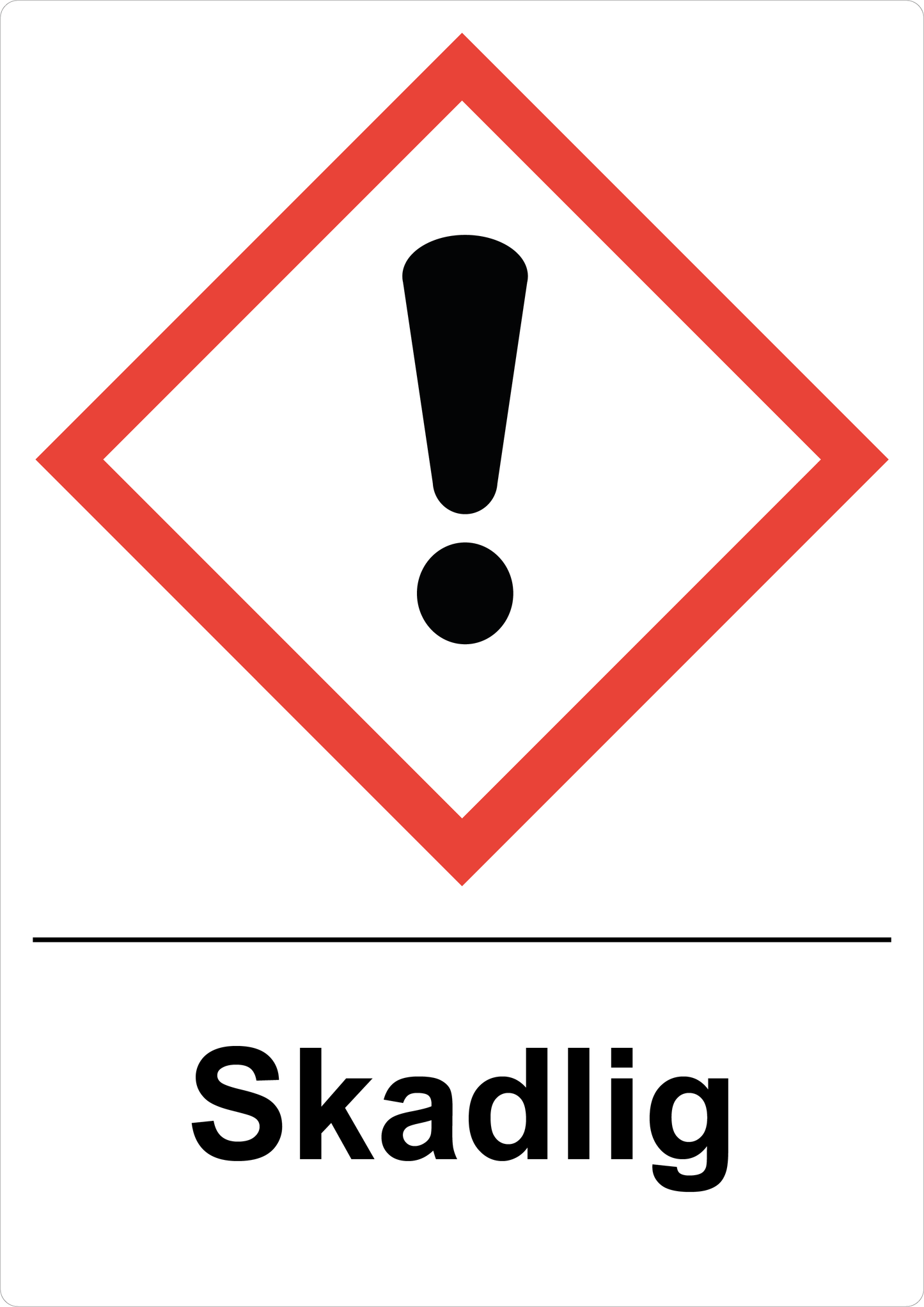 Skadlig