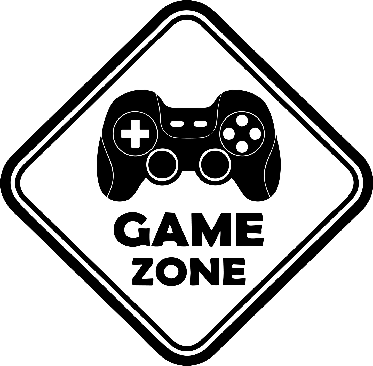 Väggdekal- Game zone