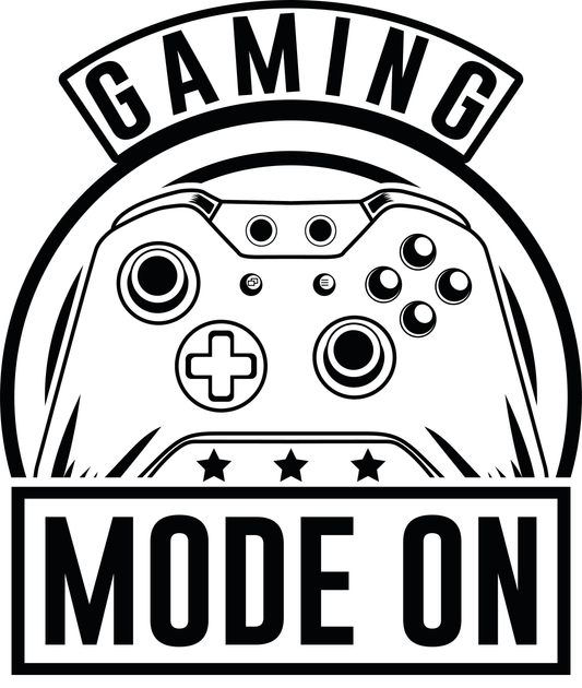Väggdekal- Gaming mode on