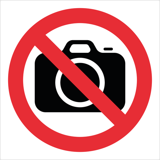 Förbjudet att fotografera