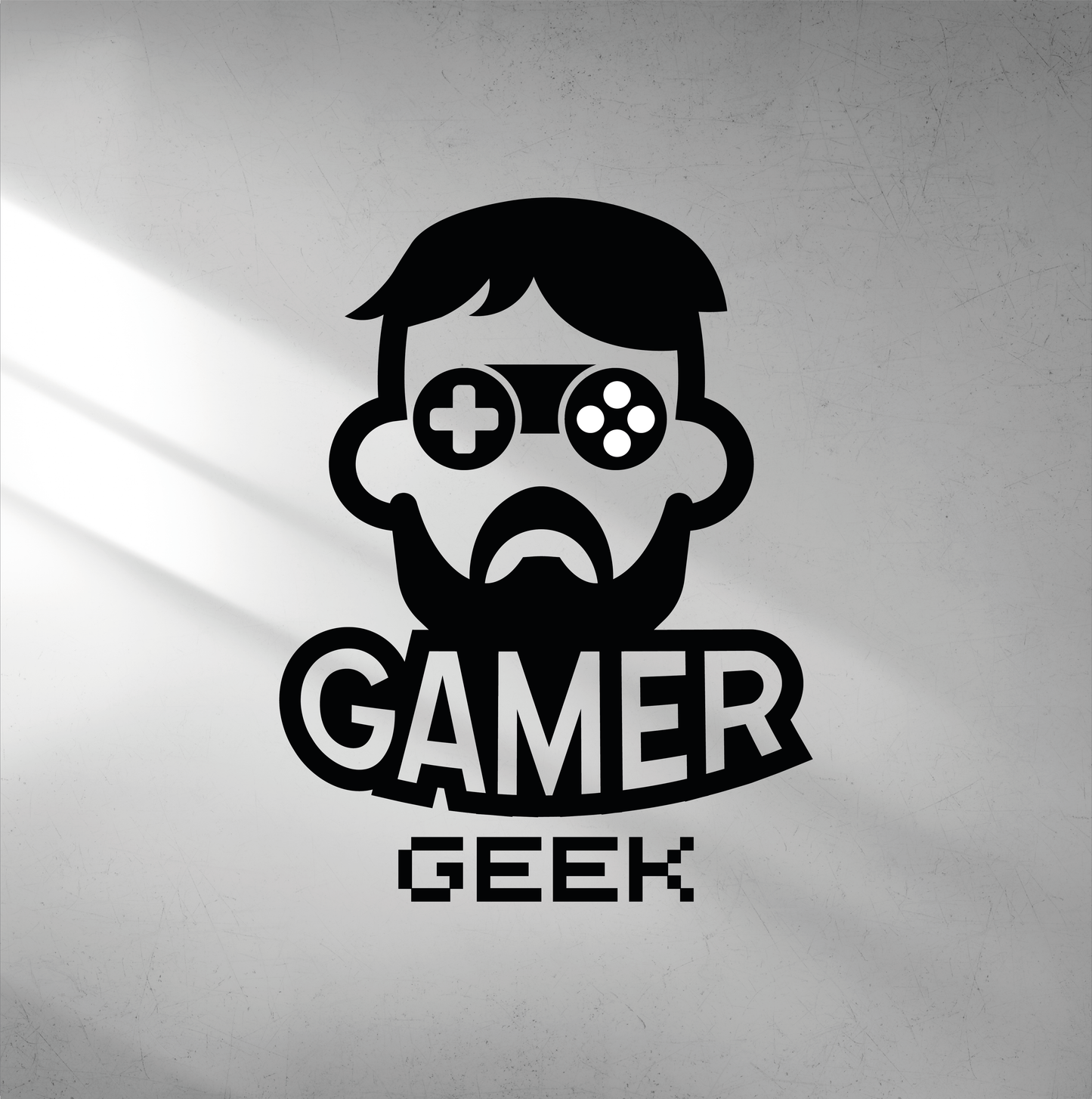 Väggdekal- Gamer geek