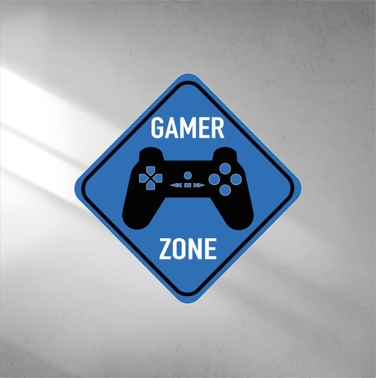 Gamer zone- blå