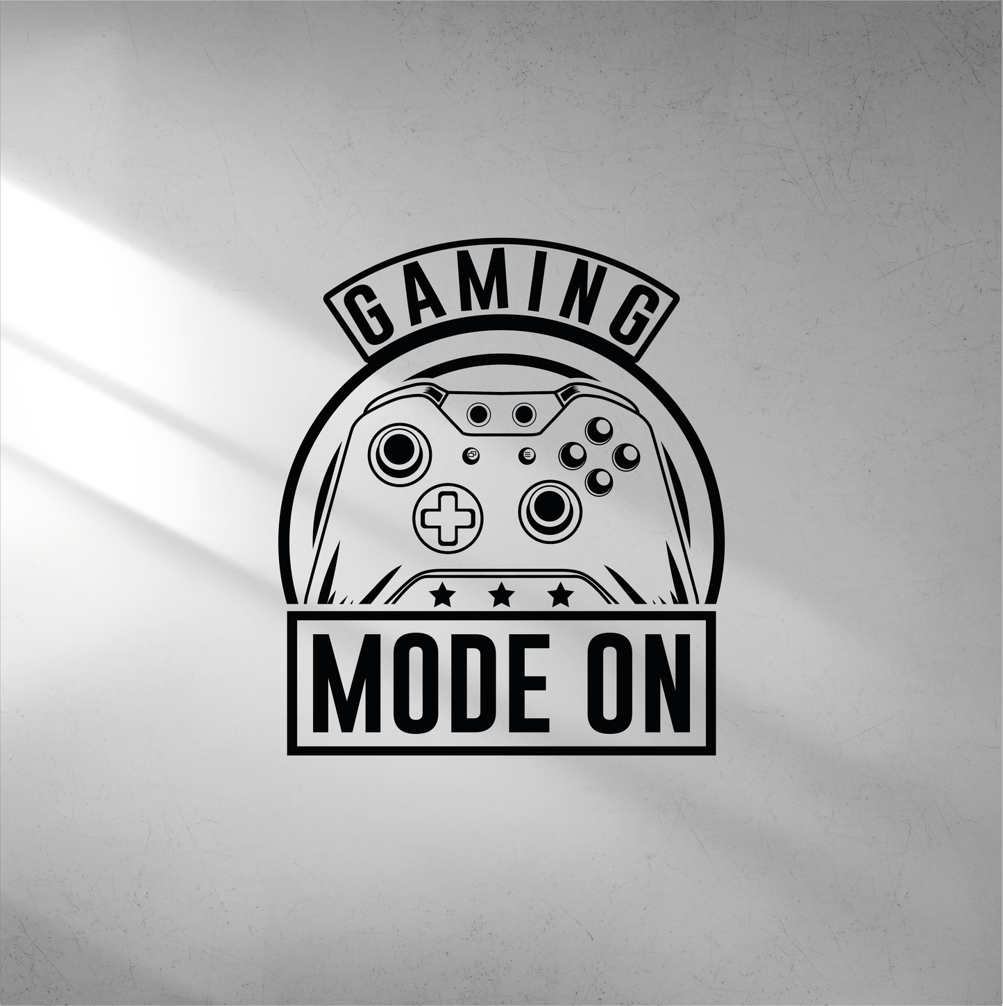 Väggdekal- Gaming mode on