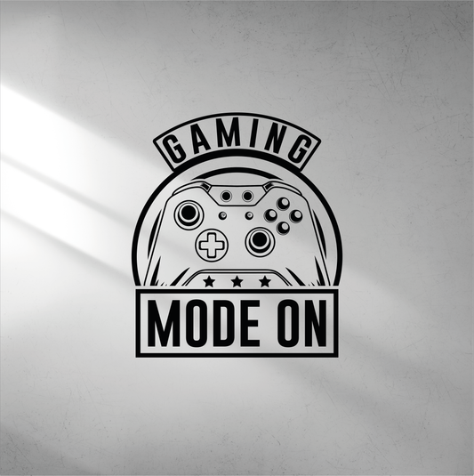 Väggdekal- Gaming mode on