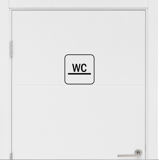 Toalettdekal WC